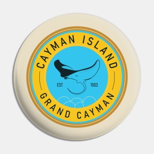 The Grand Cayman Island Pin