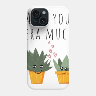 Aloe You Vera Much Cute Plant Pun Phone Case