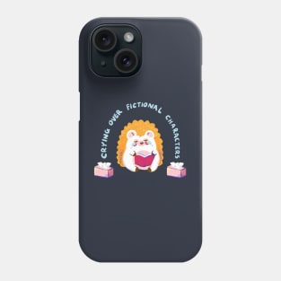 Crying over fictional characters Phone Case