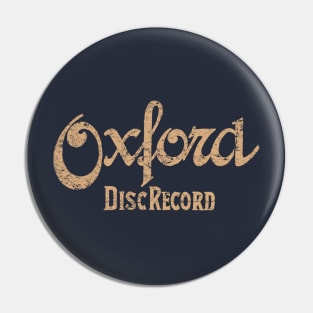 Oxford Records Pin