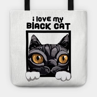 My Lovely Black Cat Tote