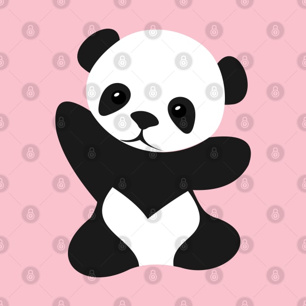 Cute baby panda by MEJIKU