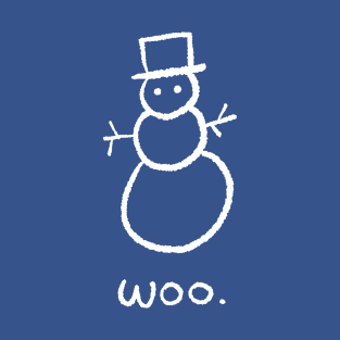 Minimalist Holidays - Woo. T-Shirt