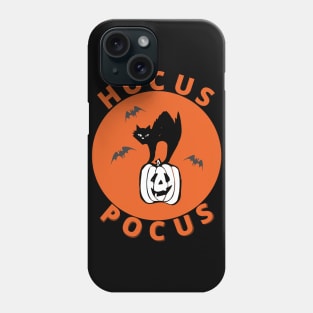 Halloween Cat & Pumpkin - Hocus Pocus Phone Case