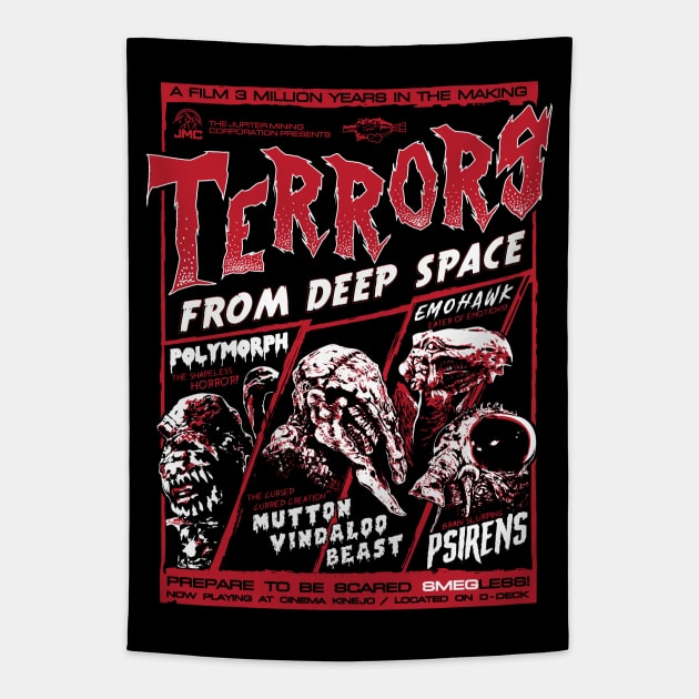 Terrors From Deep Space! Tapestry by Everdream