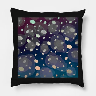 Spots Two abstract art Pillow