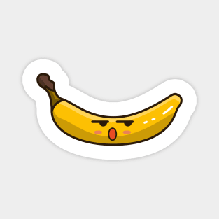 bad react banana emoji Magnet