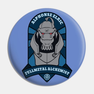 Fullmetal Alchemist Alphonse Elric Classic Potrait Pin