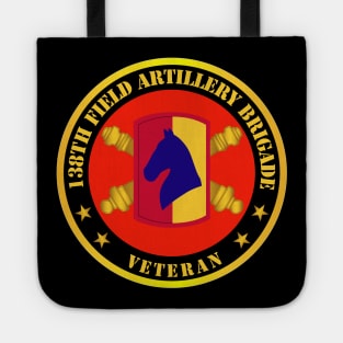 138th Field Artillery Bde SSI w Branch - Veteran Tote