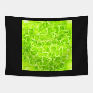 Green waves Tapestry