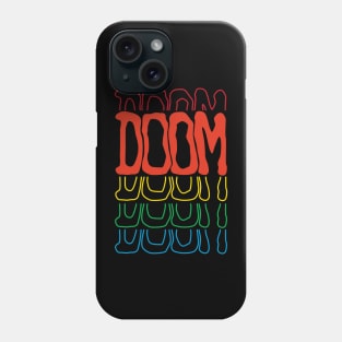 doomscrolling in technicolor Phone Case