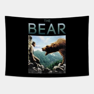 the bear vintage Tapestry