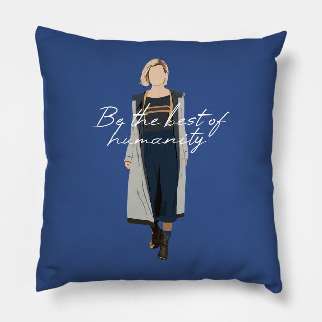 Doctor Who - 13th Doctor Pillow by m&a designs