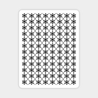 BLACK Star Pattern Magnet