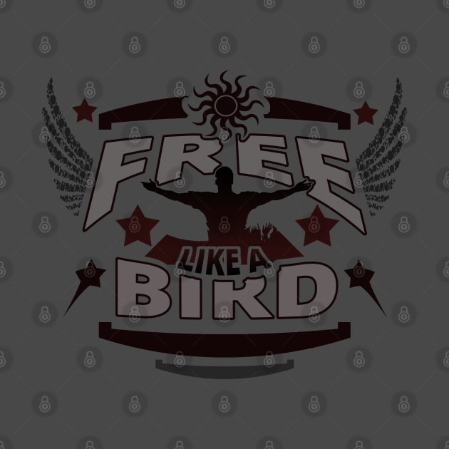 Free Spirit, Free Like A Bird - Freespirit by tatzkirosales-shirt-store