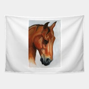 Cherry bay horse Tapestry