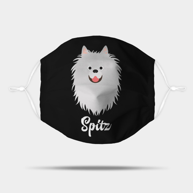 Spitz Japanese Spitz Mask Teepublic Spitz Japanese Spitz Mask Teepublic