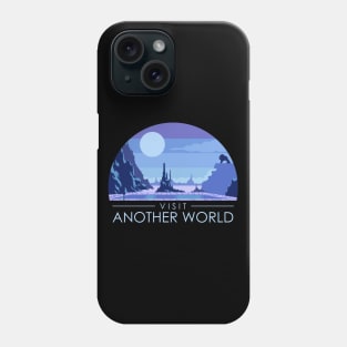 Visit Another World - Retro Video Game Phone Case