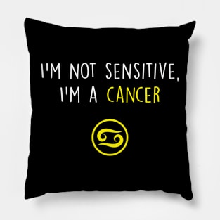 Cancer Funny Pillow