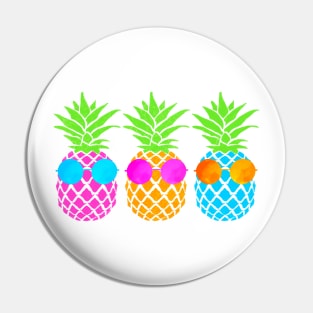 Hippie Pineapples Pin