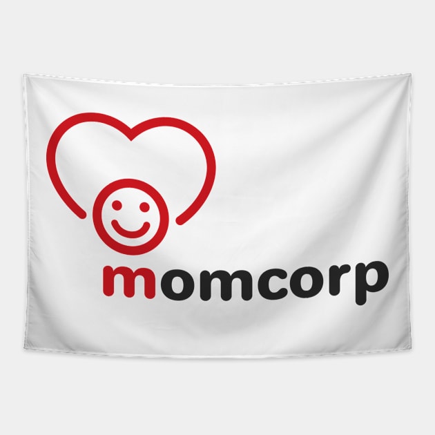 MomCorp Tapestry by tvshirts