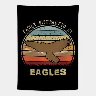 Easily Distracted By Eagles Tapestry