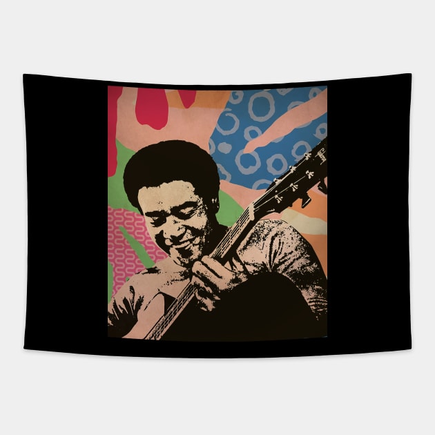 Vintage Poster - Bill Withers Style Tapestry by Pickle Pickle