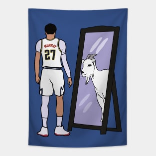 Jamal Murray Mirror GOAT Tapestry