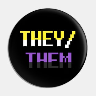 they/them (nonbinary) Pin