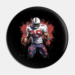 American Football Offensive Guard Pin