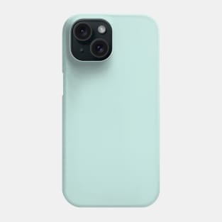 Light Mint Green Plain Solid Color Phone Case