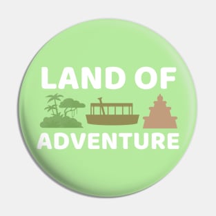 Land of Adventure Pin