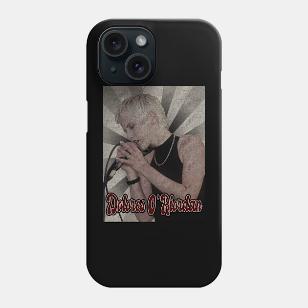 Vintage Classic Dolores O'Riordan Phone Case by StickMen