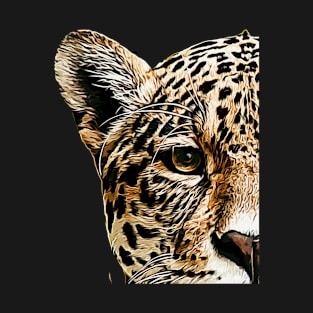 Protect Jaguars #1Black Background T-Shirt