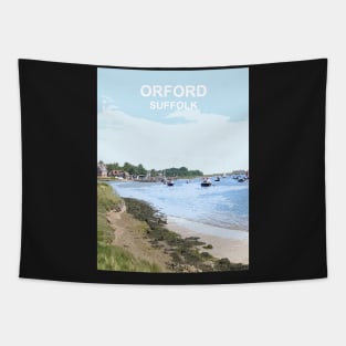 Orford Suffolk. Travel poster. Gift. Tapestry