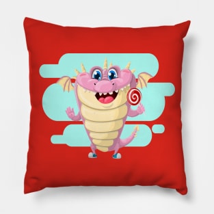 Dragon with Candy Pillow