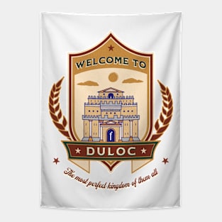 Welcome To Duloc Tapestry