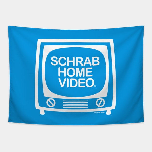 SCHRAB HOME VIDEO Tapestry by RobSchrab