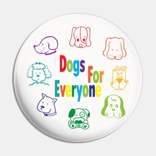 Dogs for everyone (color mixed breed) Pin