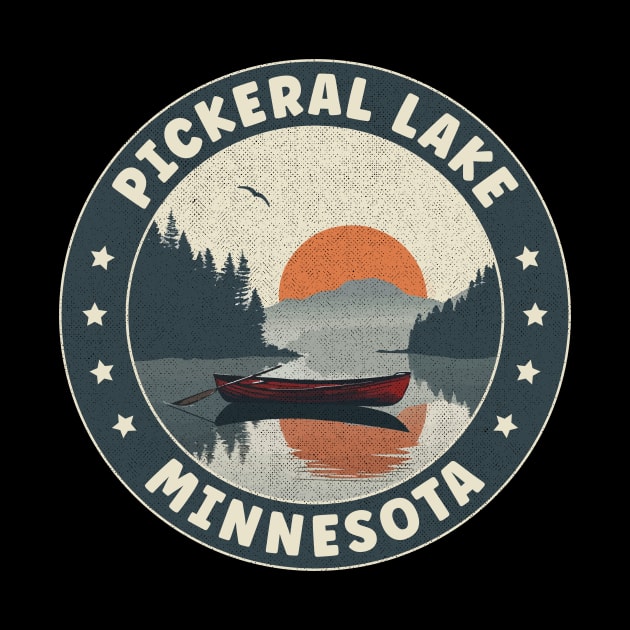 Pickeral Lake Minnesota Sunset by turtlestart