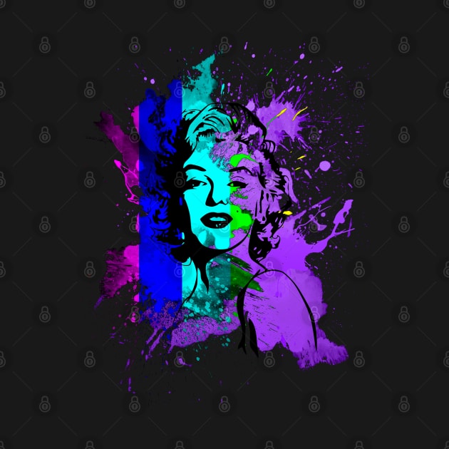 Norma Jeane in color by Sinmara