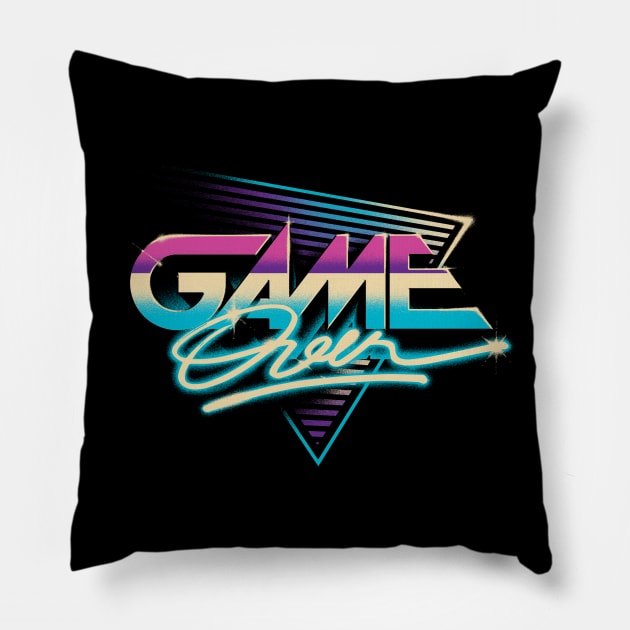 Game Over Pillow by Verso