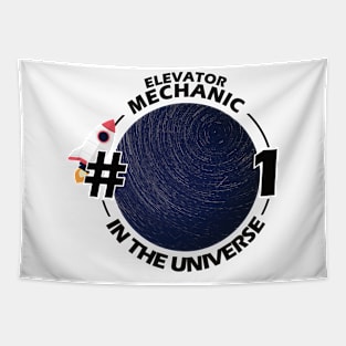 #1 elevator mechanic in the universe Tapestry