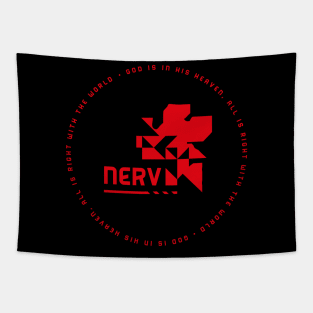 Nerv Logo (EVANGELION:3.0) Tapestry