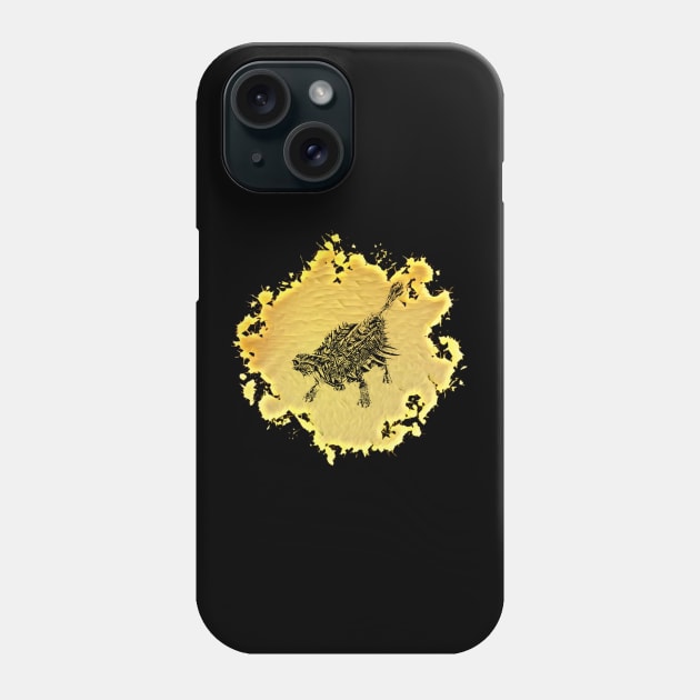 Ankylosaurus Phone Case by Nimmersatt