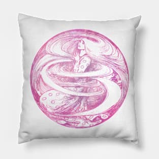 Hair Cyclone in Pink Pillow