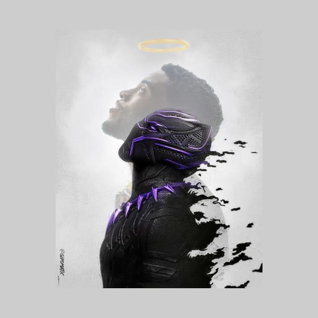 Black panther tribute by sidomatic