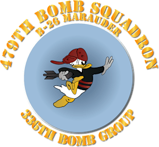 479th Bombardment Squadron w Txt Magnet