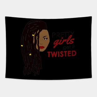 Pretty Girls Wear Locs Tapestry