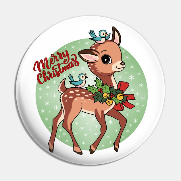 Little Reindeer Pin by valentinahramov